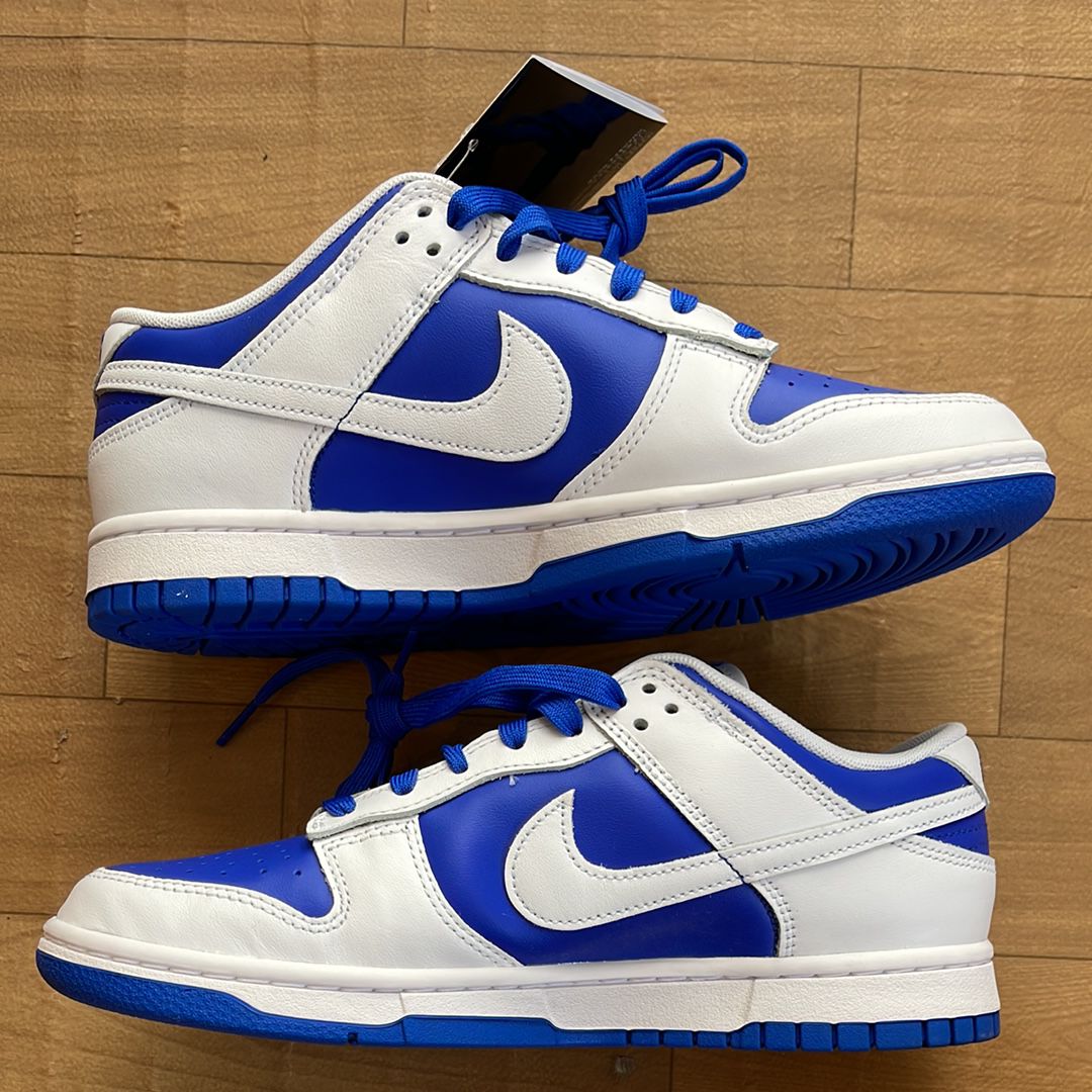 Nike Dunk Low Retro "Racer Blue and White"