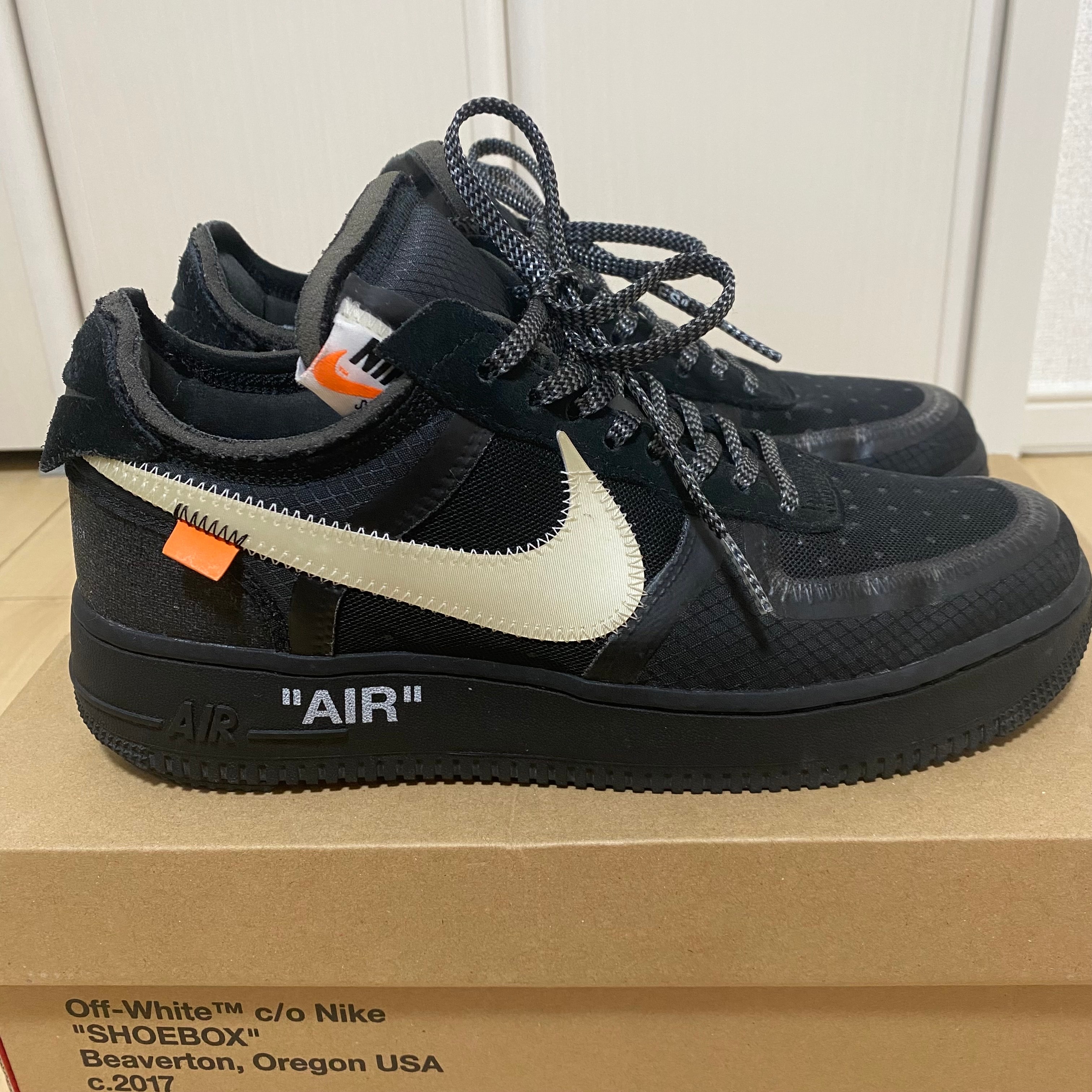 Off-White × Nike Air Force 1 Low "Black"