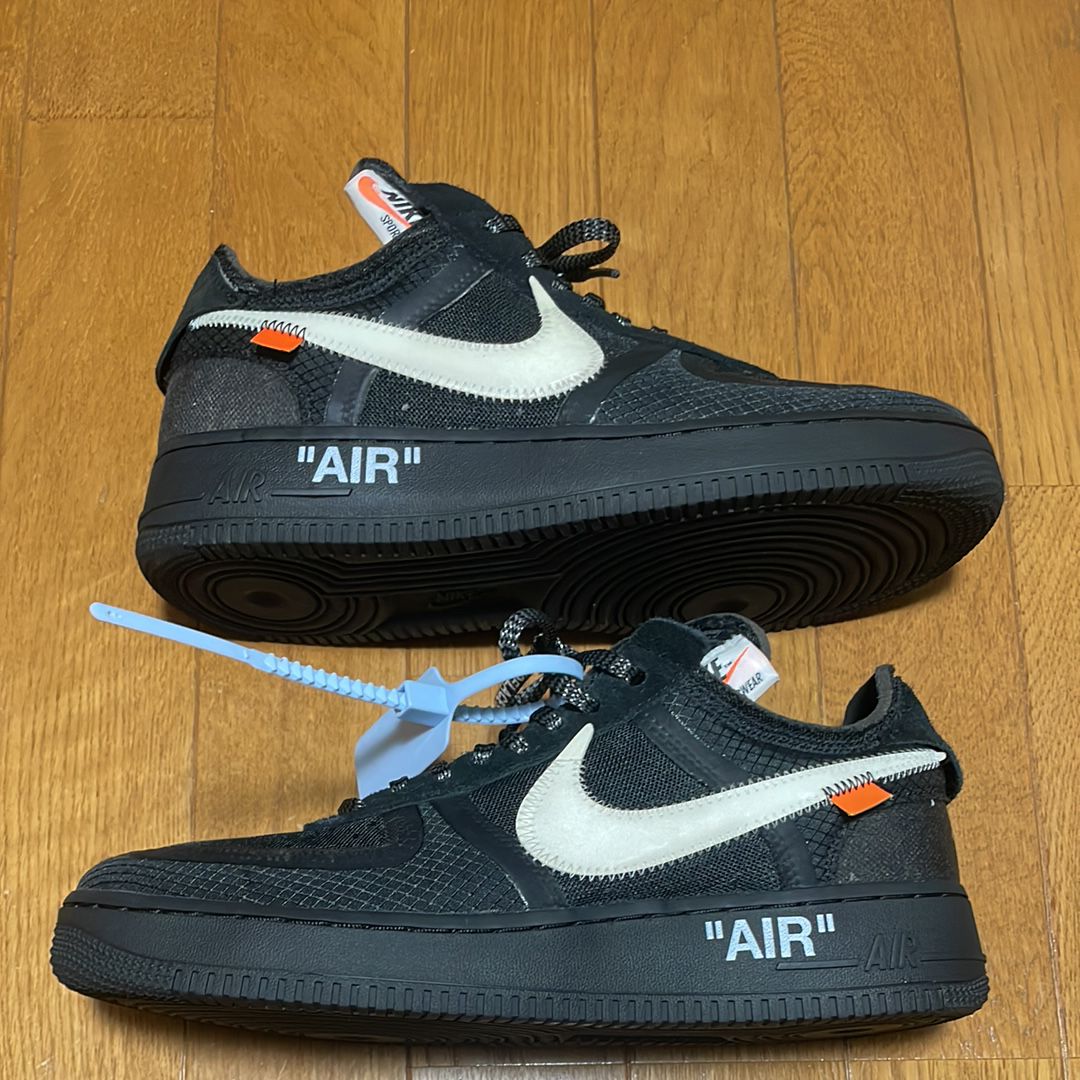 Off-White × Nike Air Force 1 Low "Black"
