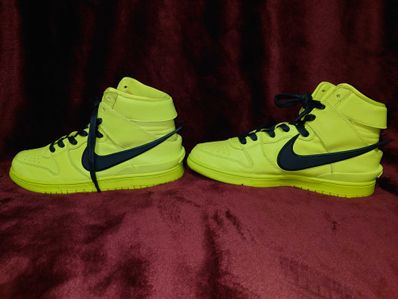 AMBUSH × NIKE DUNK HIGH "FLASH LIME"