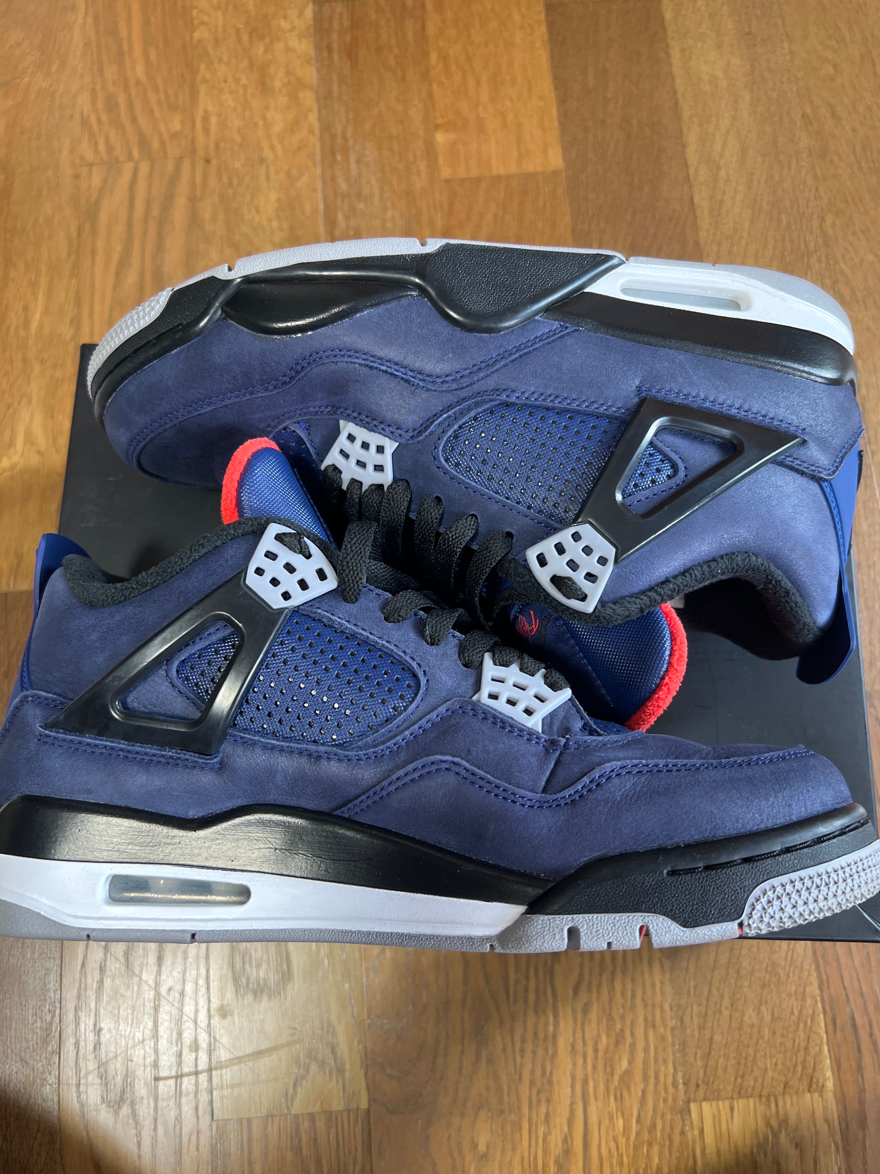 Nike Air Jordan 4 Retro WNTR "Loyal Blue/White/Black"