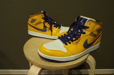 Nike Air Jordan 1 Mid LAKERS "Lakers"