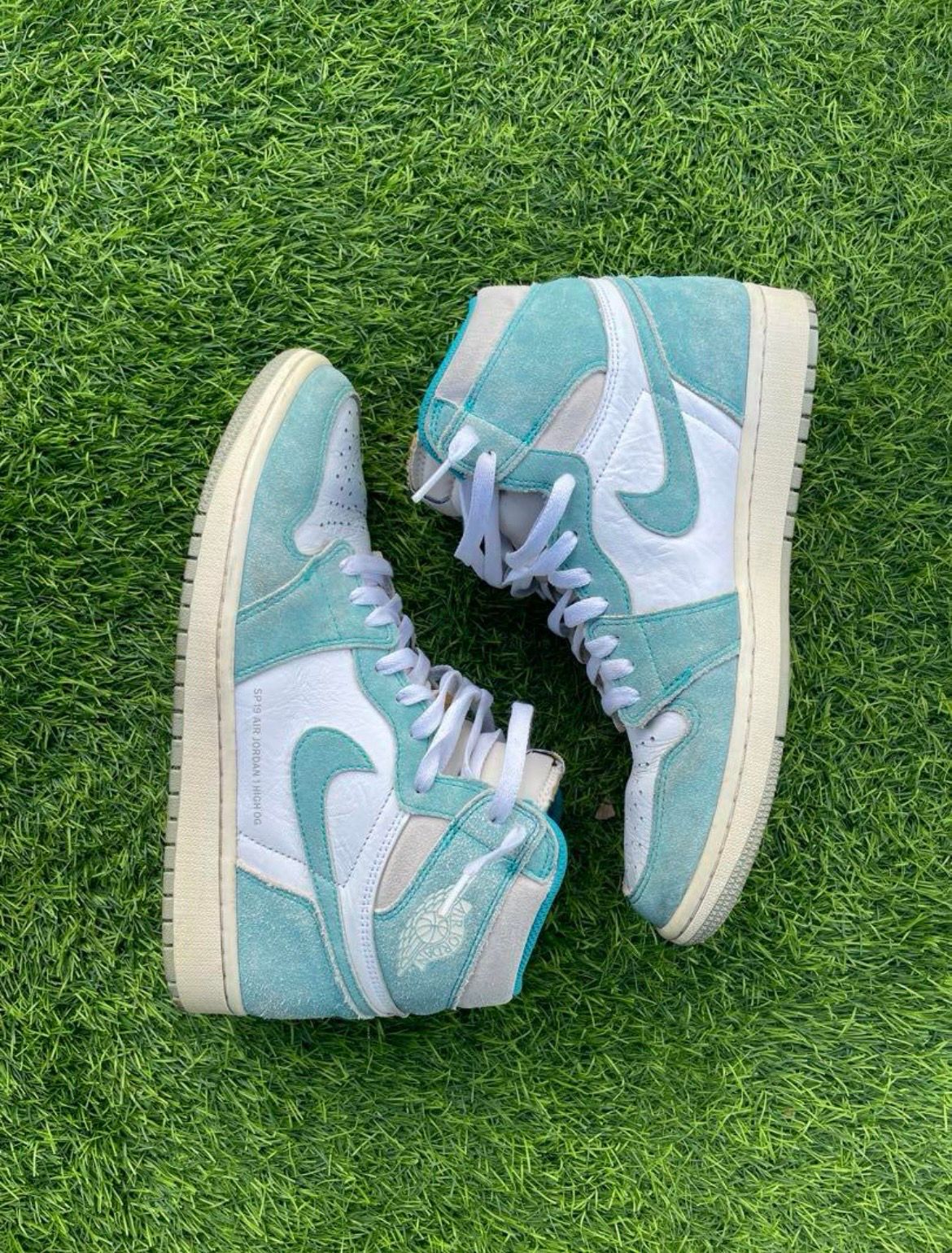 NIKE AIR JORDAN 1 TURBO GREEN　25cm 中古完品 Jordan 1 Retro OG High Turbo Green for Sale - Authenticity