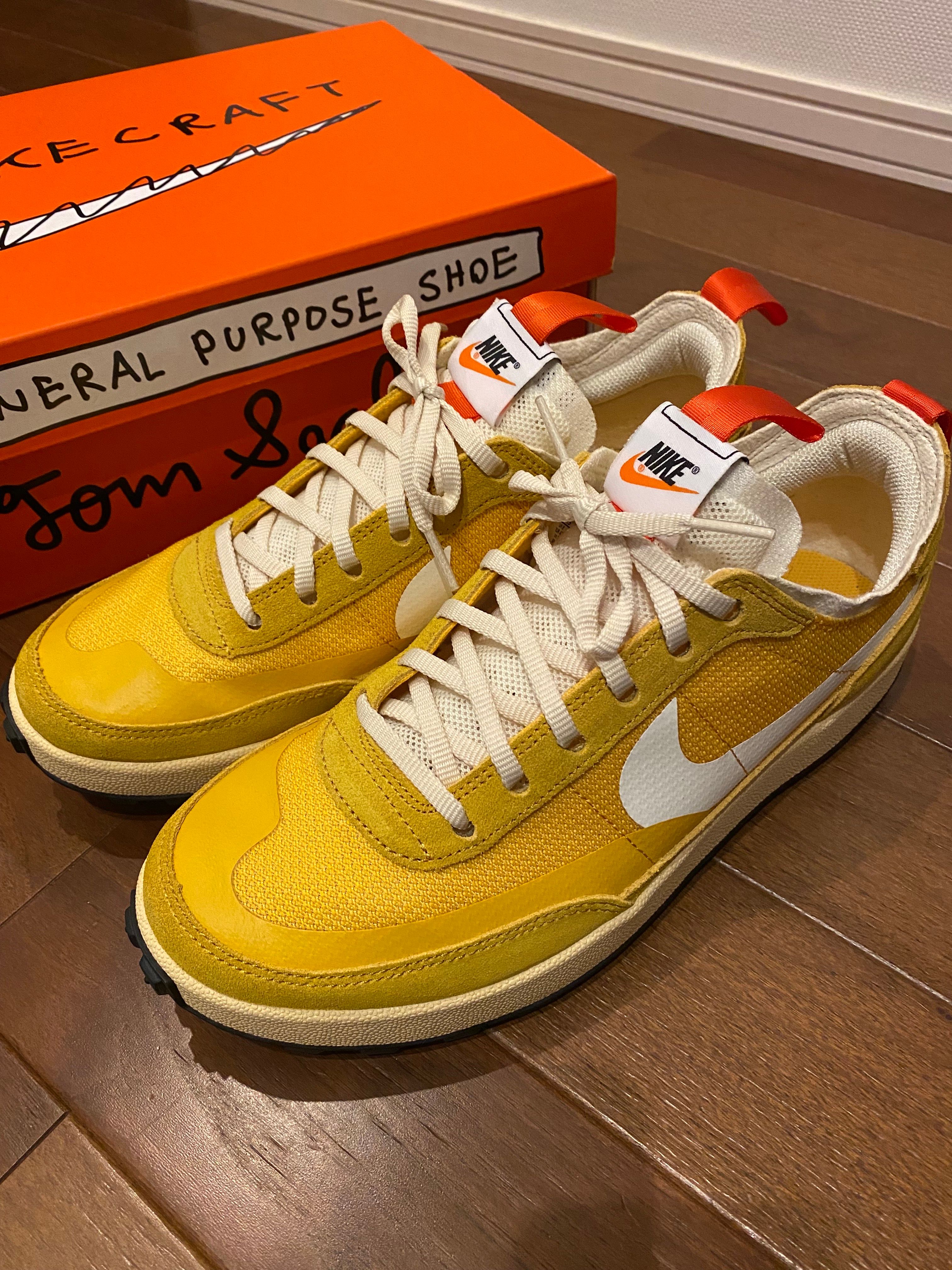 Tom Sachs × NikeCraft Women's General Purpose Shoe "Yellow / Archive"