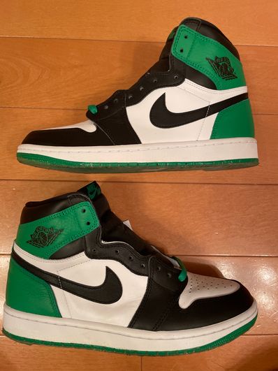 Nike Air Jordan 1 Retro High OG "Celtics/Black and Lucky Green" (2023)