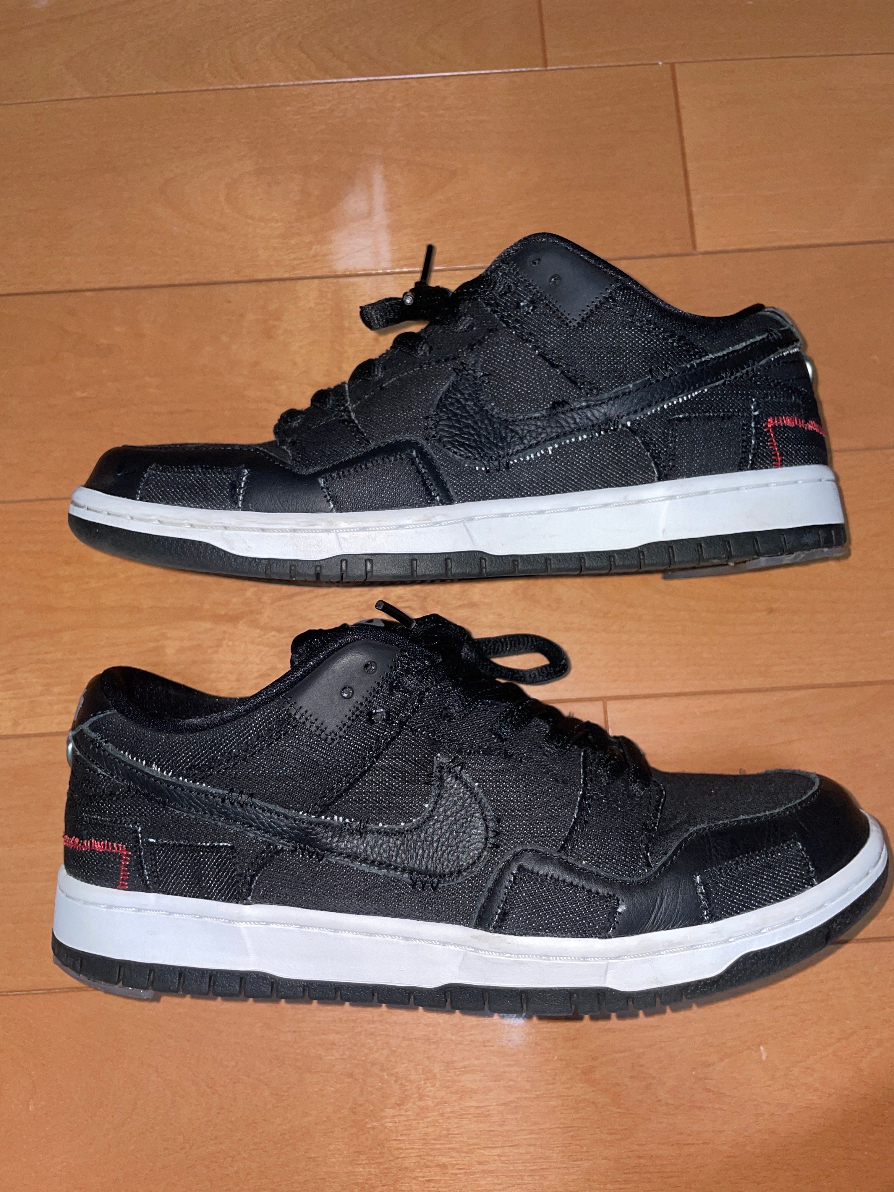 Wasted Youth × Nike SB Dunk Low "Black Denim" / VERDY