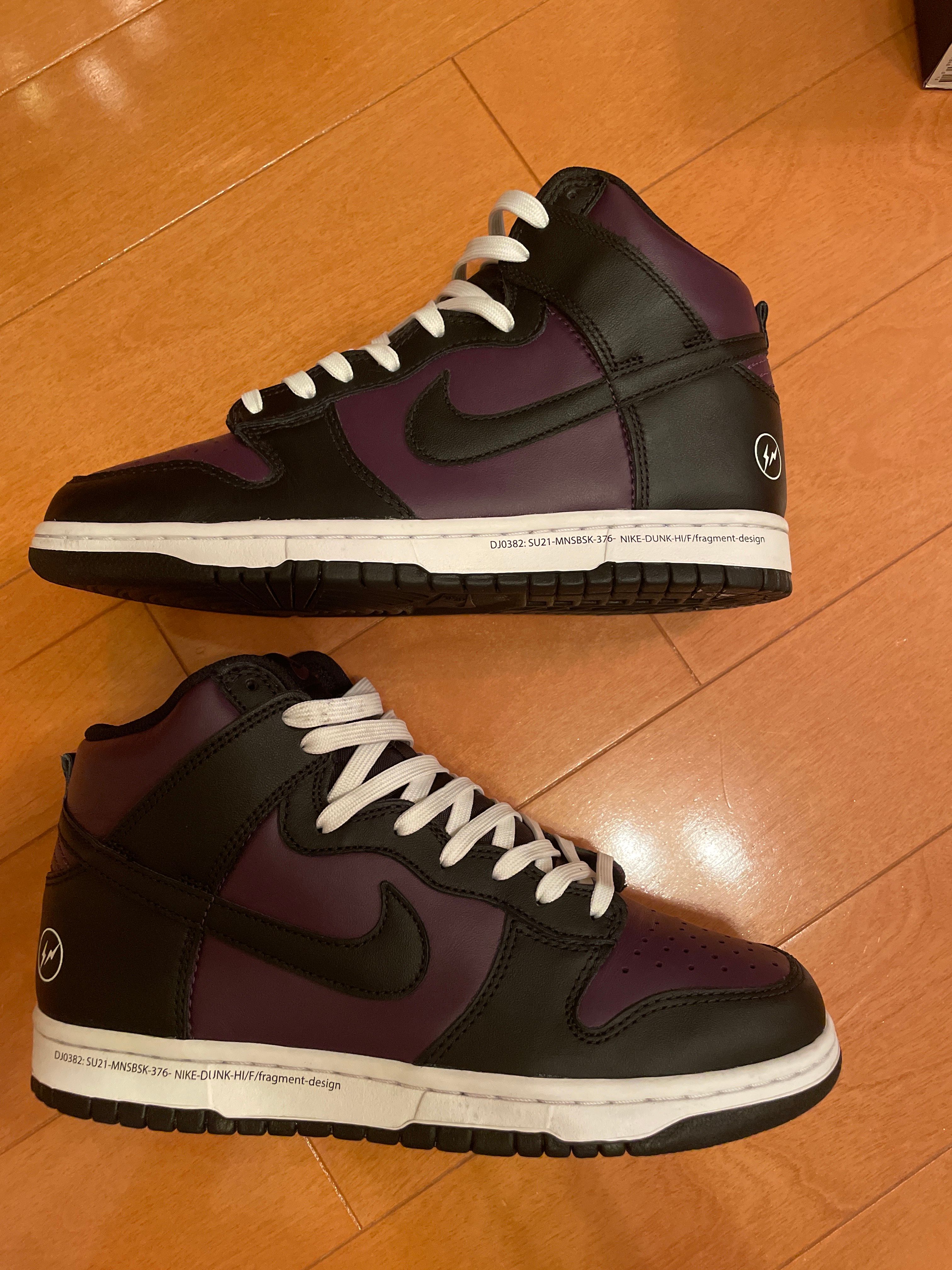 ショップセレクト - フラグメント × ナイキ PS ダンクハイ - 格安 中古