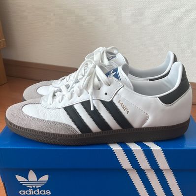 adidas Samba OG "Cloud White/Core Black/Clear Granite"