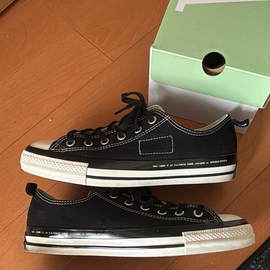 FRAGMENT × VA × Converse All Star OX "Black"