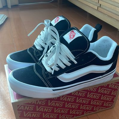 Vans Knu Skool Suede "Black/White"