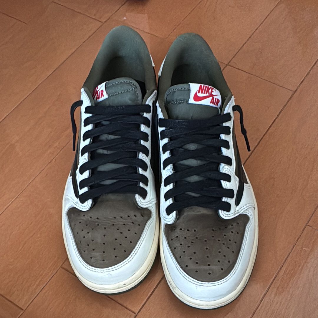 Travis Scott × Nike Air Jordan 1 Low OG SP "Reverse Olive"