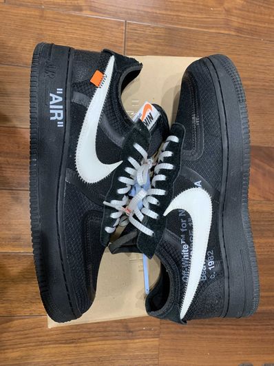 Off-White × Nike Air Force 1 Low "Black"