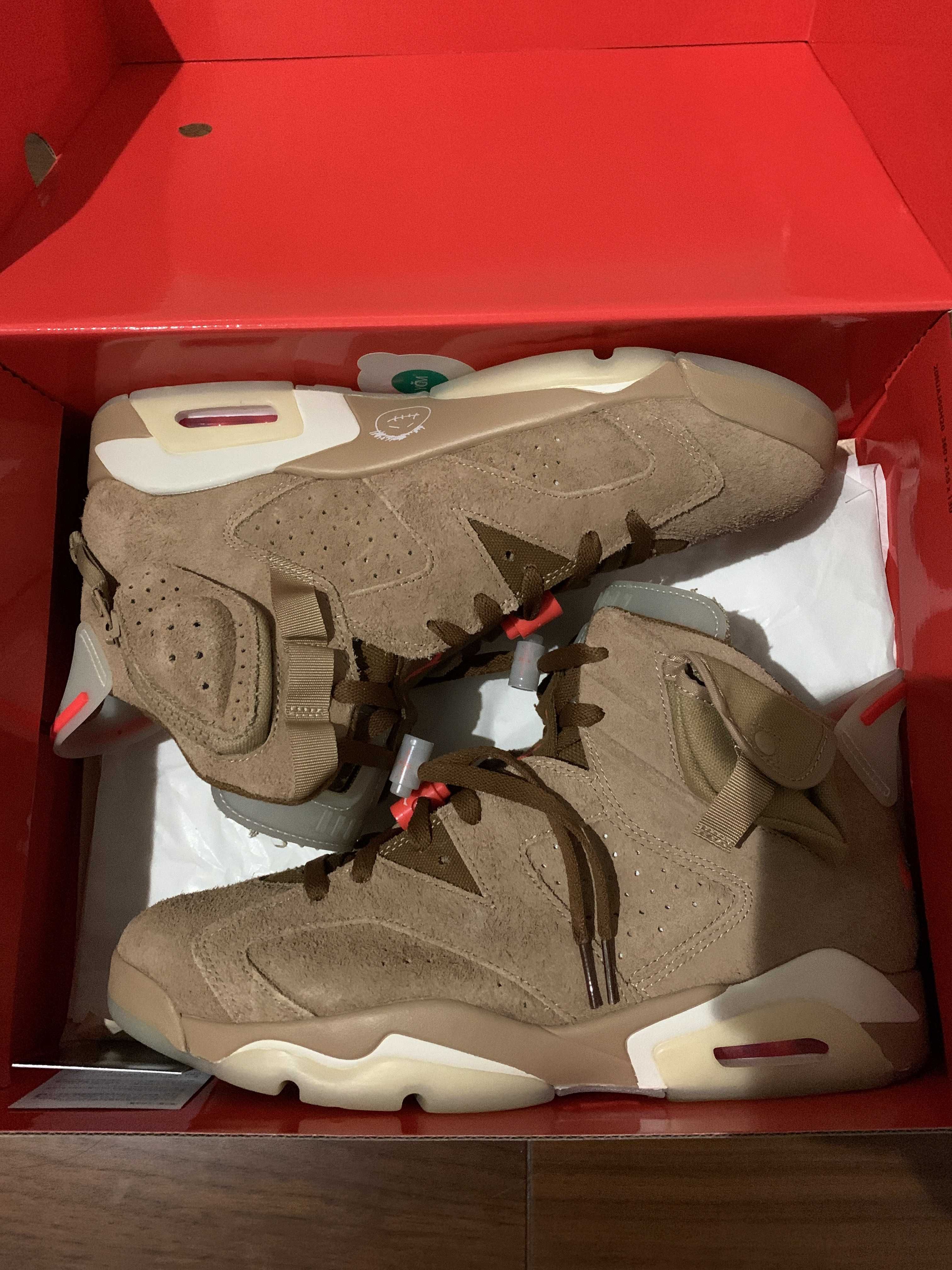Travis Scott × Nike Air Jordan 6 "British Khaki"