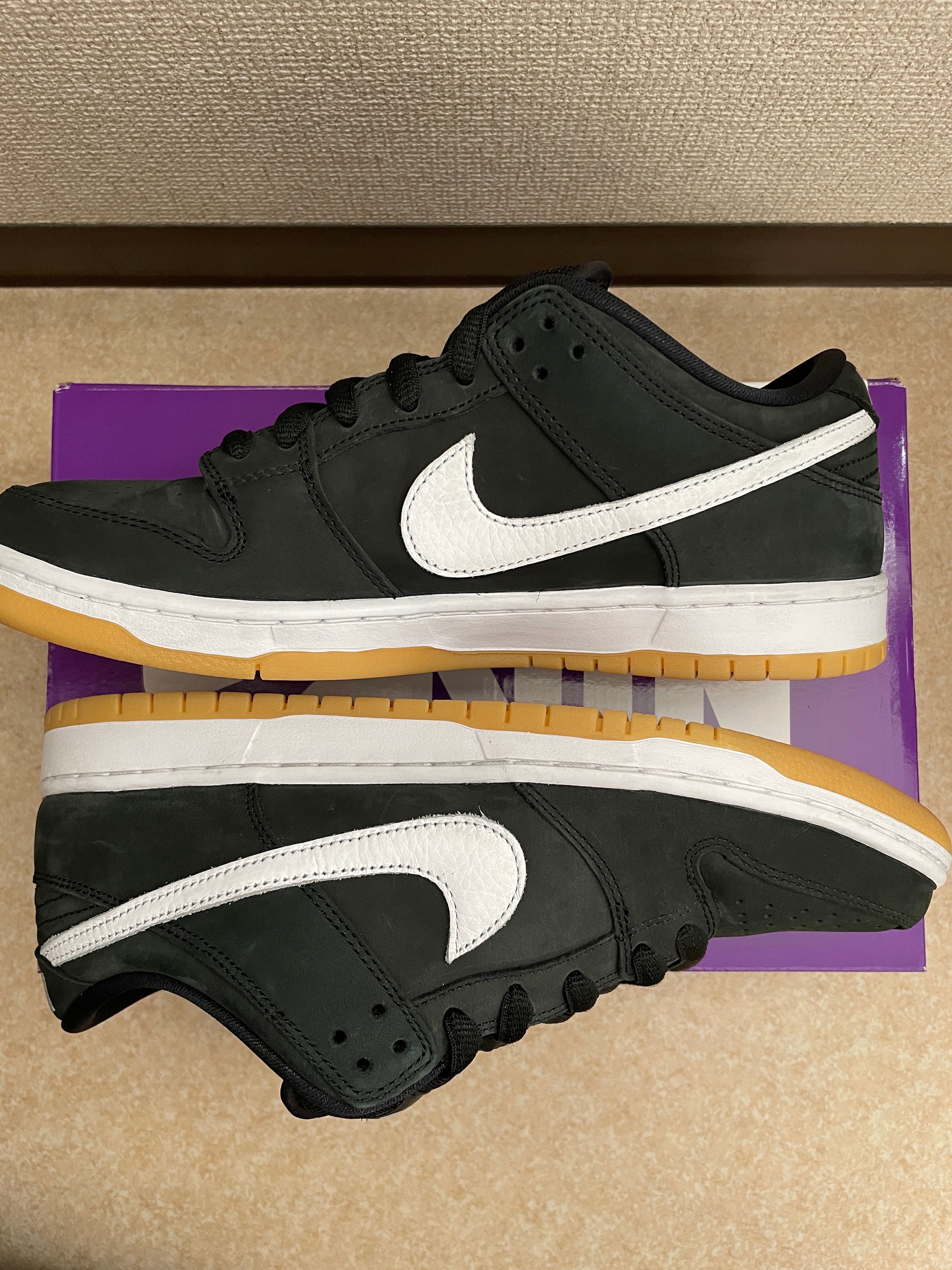 Nike SB Dunk Low Pro "Black/WhiteBlack-Gum Light Brown"