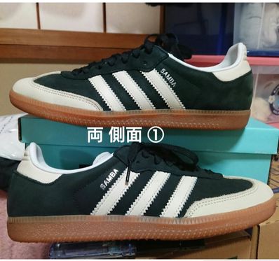 adidas Women's Samba OG "Core Black/Wonder White/Silver Metallic"