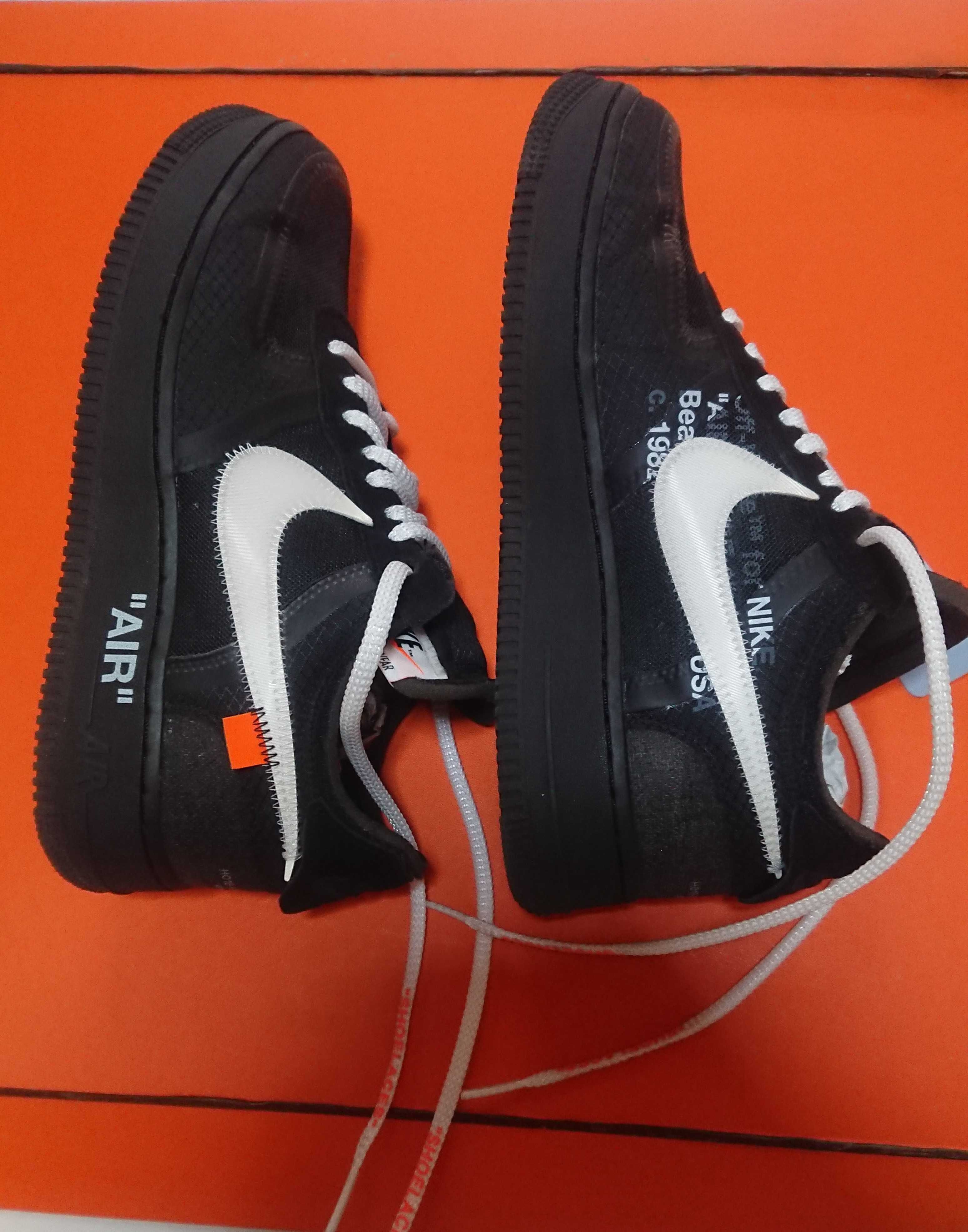 Off-White × Nike Air Force 1 Low "Black"