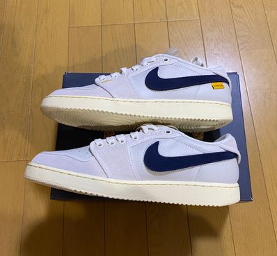 UNION × Nike Air Jordan 1 Low KO "Sail Leather"