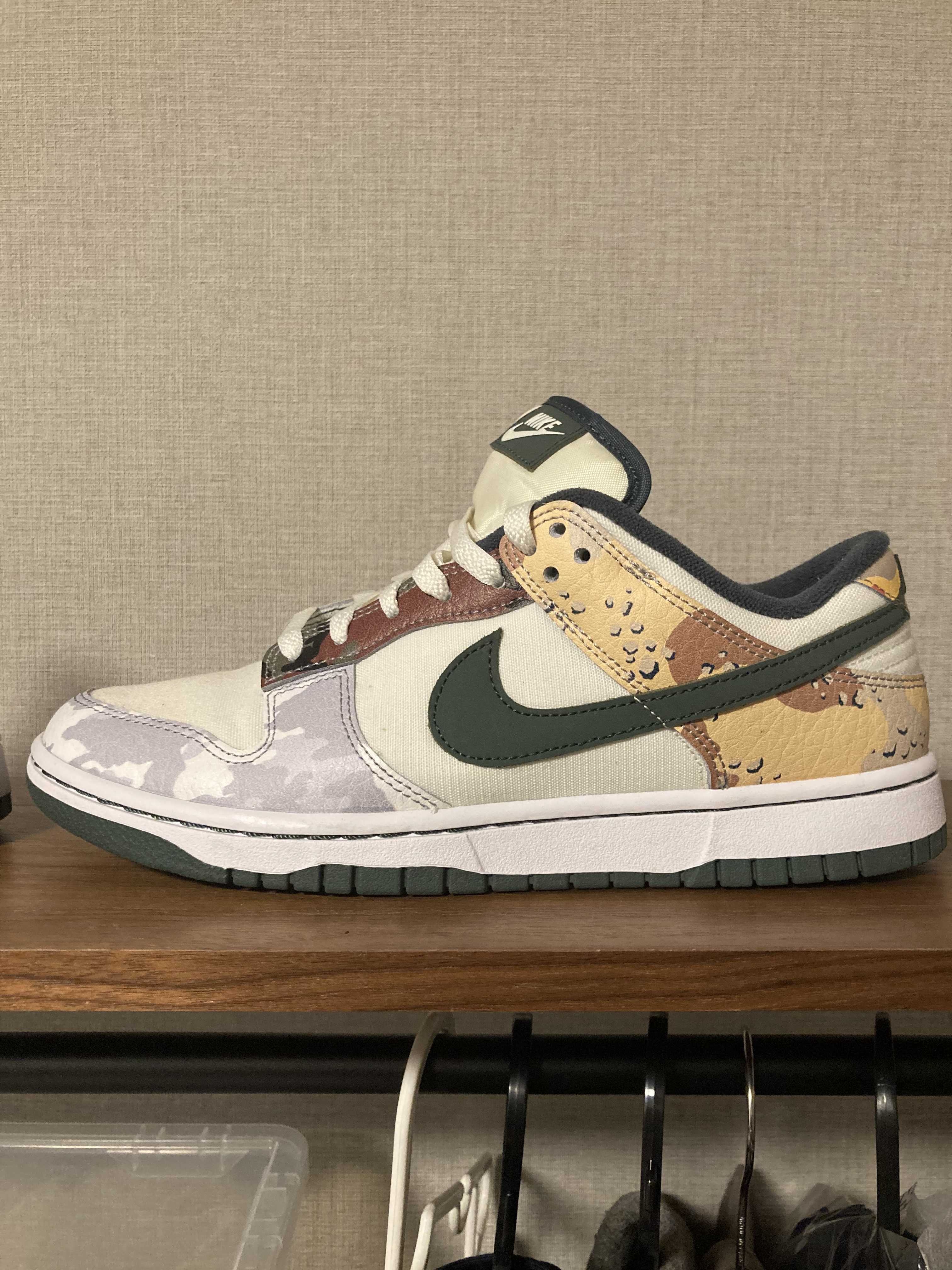 Nike Dunk Low "Sail Multi Camo"