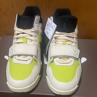 Travis Scott × Nike Jordan Jumpman Jack TR CJ1 T-Rexx "Bright Cactus"