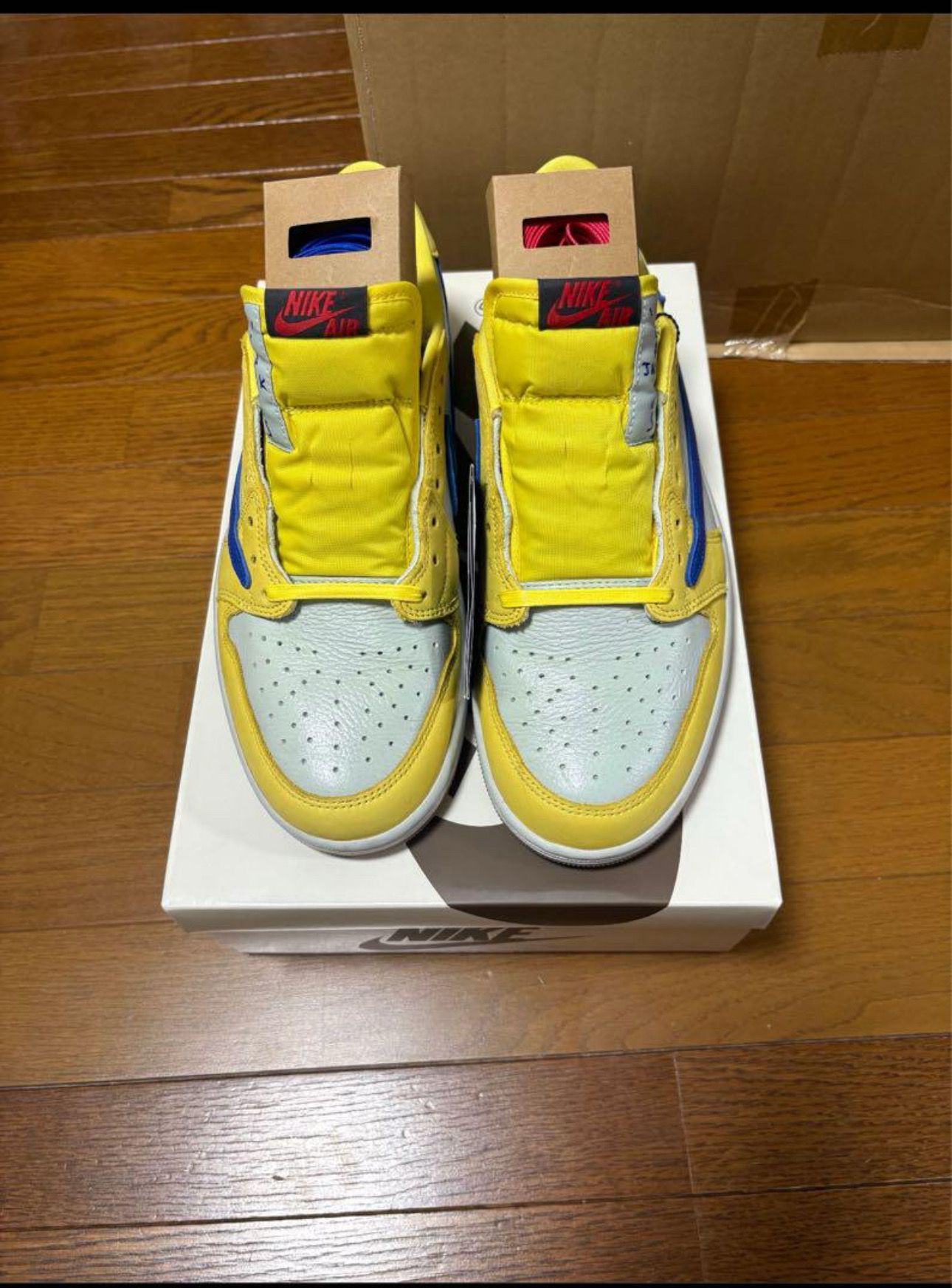 Travis Scott × Nike Women's Air Jordan 1 Retro Low OG "Canary"