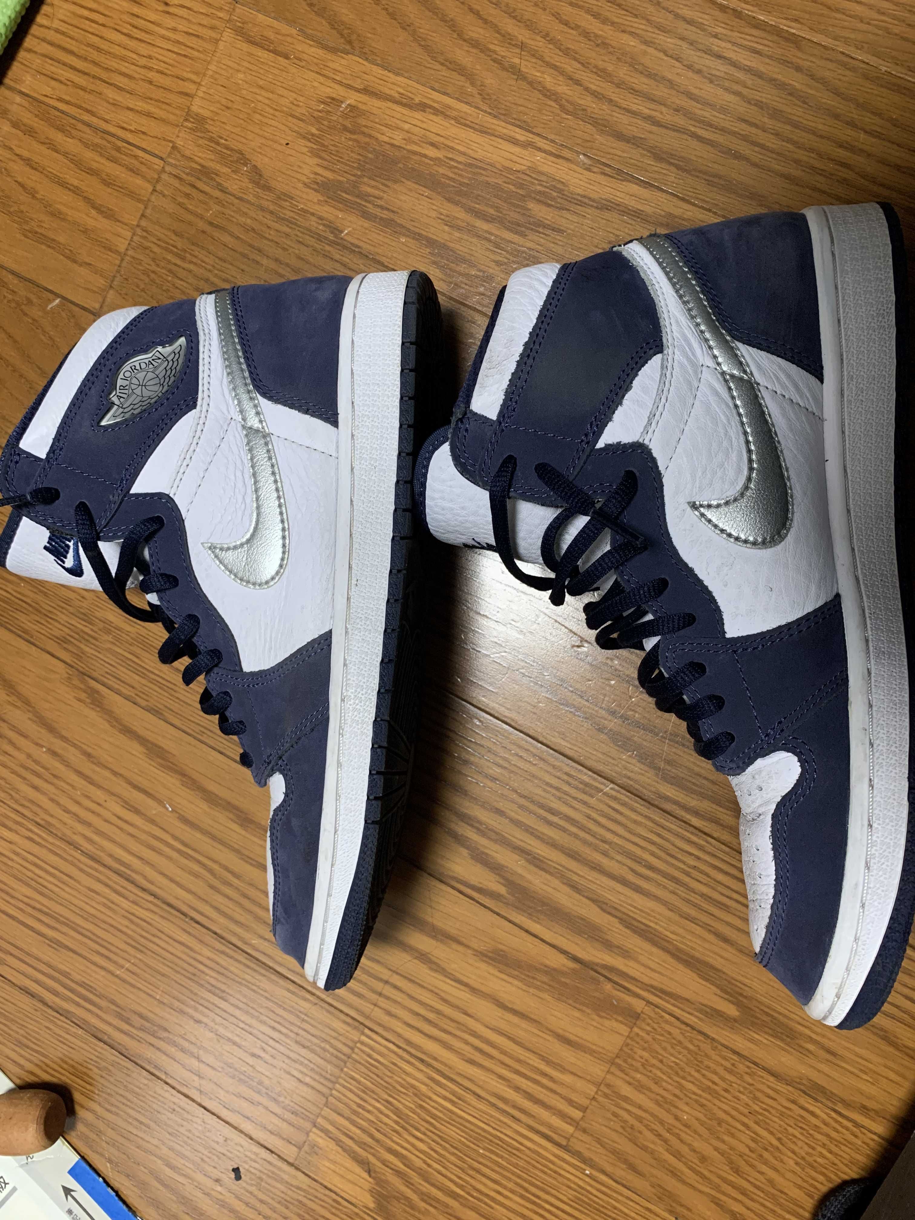 Nike Air Jordan 1 High OG CO.JP "White/Midnight Navy" (2020)(ブリーフケースなし)