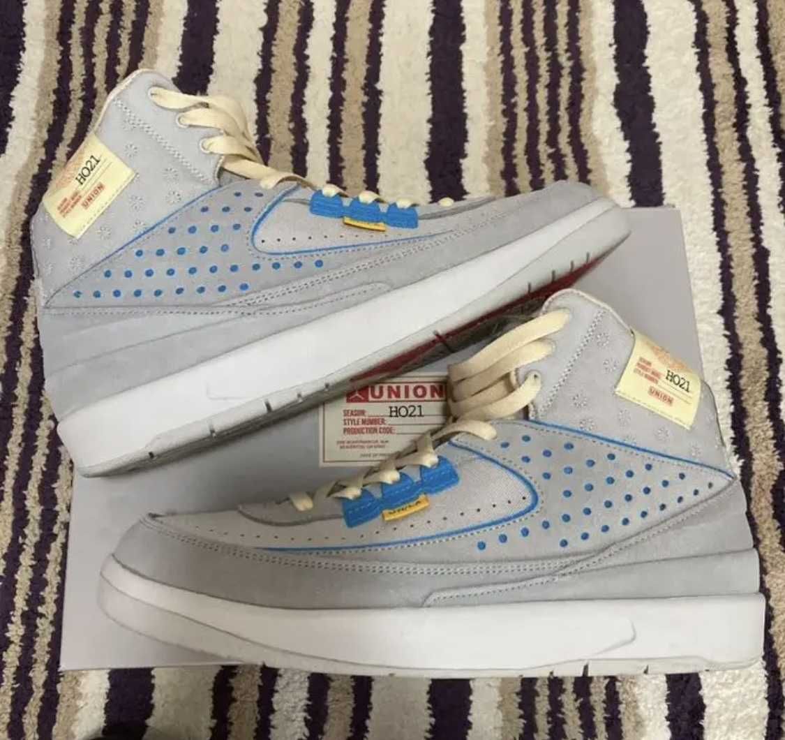 UNION × Nike Air Jordan 2 "Grey Fog"