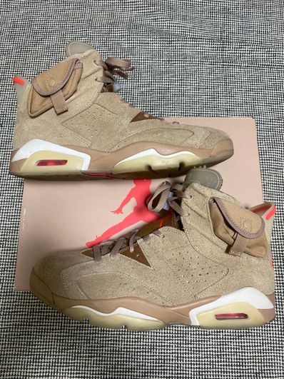 Travis Scott × Nike Air Jordan 6 "British Khaki"
