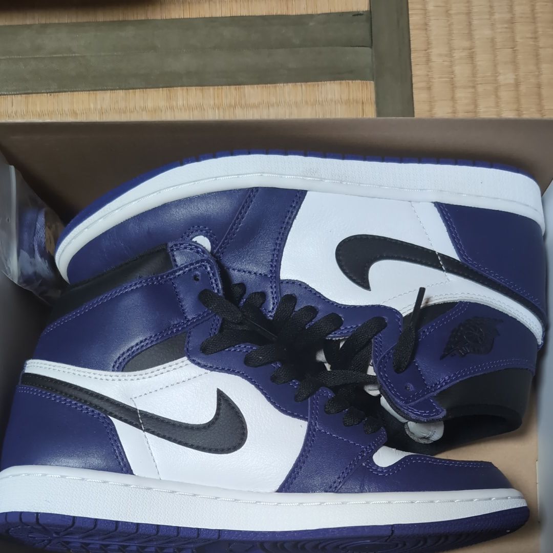 Nike Air Jordan 1 Retro High OG "Court Purple White/Black" (2020)