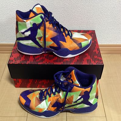 Nike Air Jordan XX9 Hare "Bright Mandarin/Ink White Light Poison Green"
