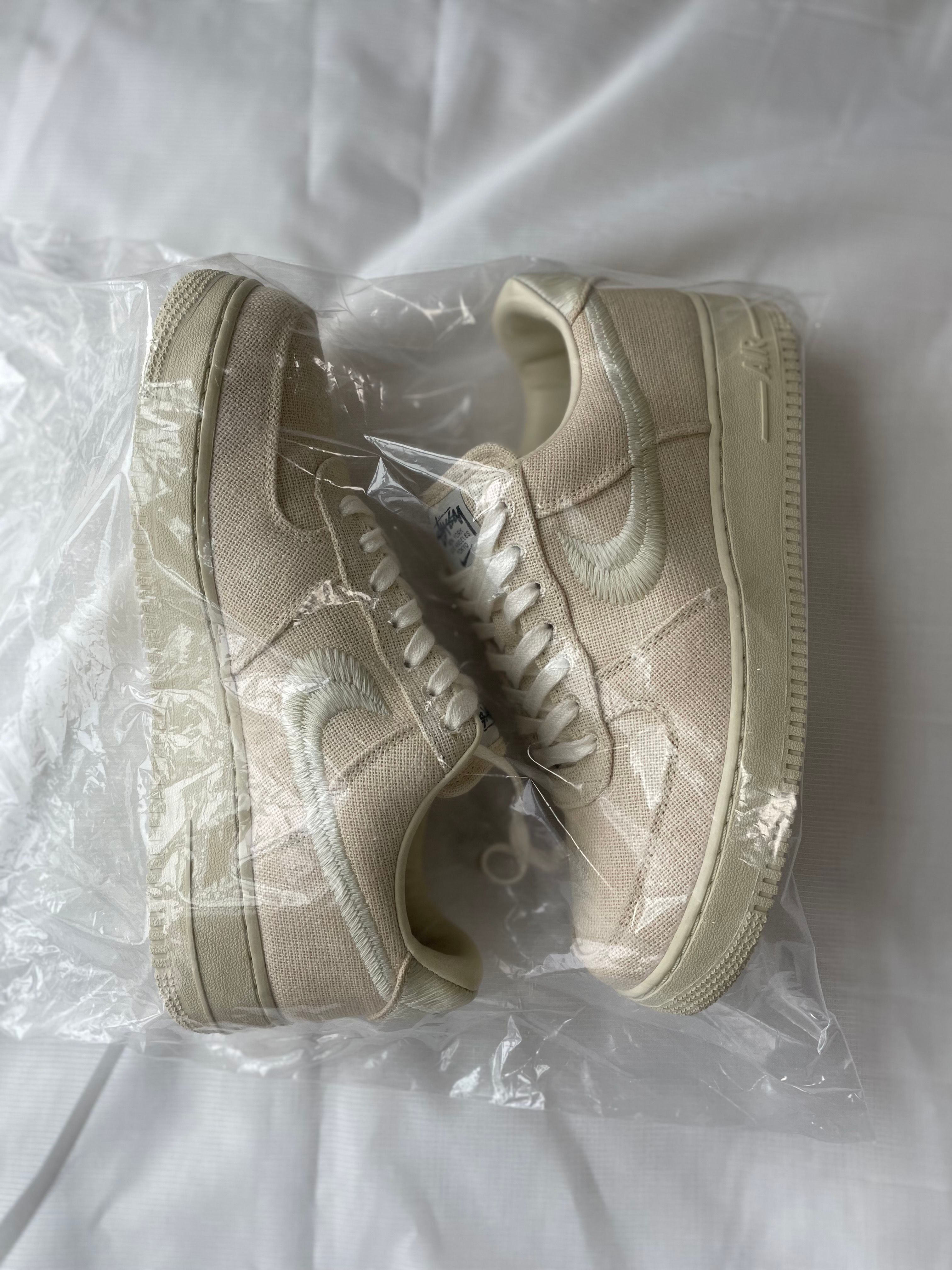 Stussy × Nike Air Force 1 Low "Fossil Stone"