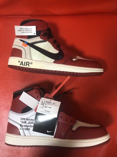 Off-White × Nike Air Jordan 1 Retro High The Ten "Chicago"