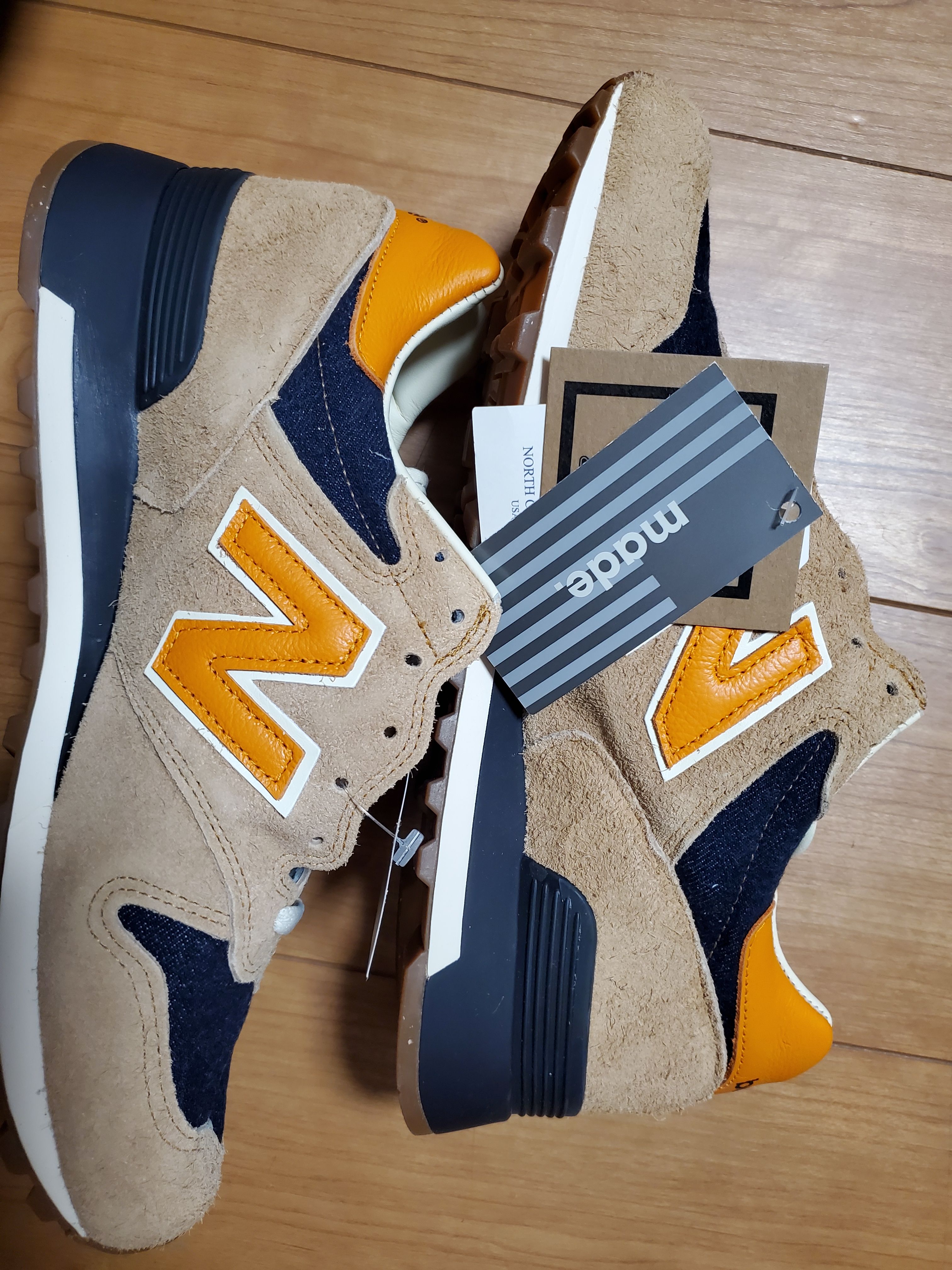 Levi's × New Balance 1300 "Orange/Black"