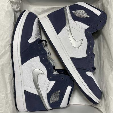 Nike Air Jordan 1 High OG CO.JP "White/Midnight Navy" (2020)(ブリーフケースなし)