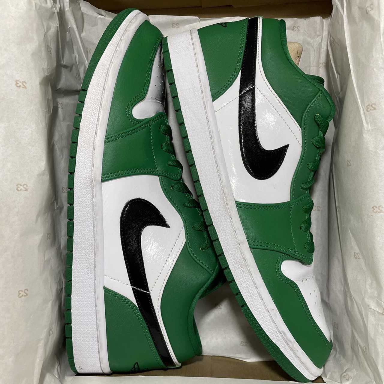 Nike Air Jordan 1 Low "Pine Green/White"