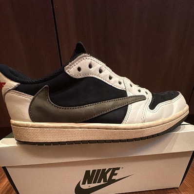 Travis Scott × Nike Women's Air Jordan 1 Low OG "Medium Olive"