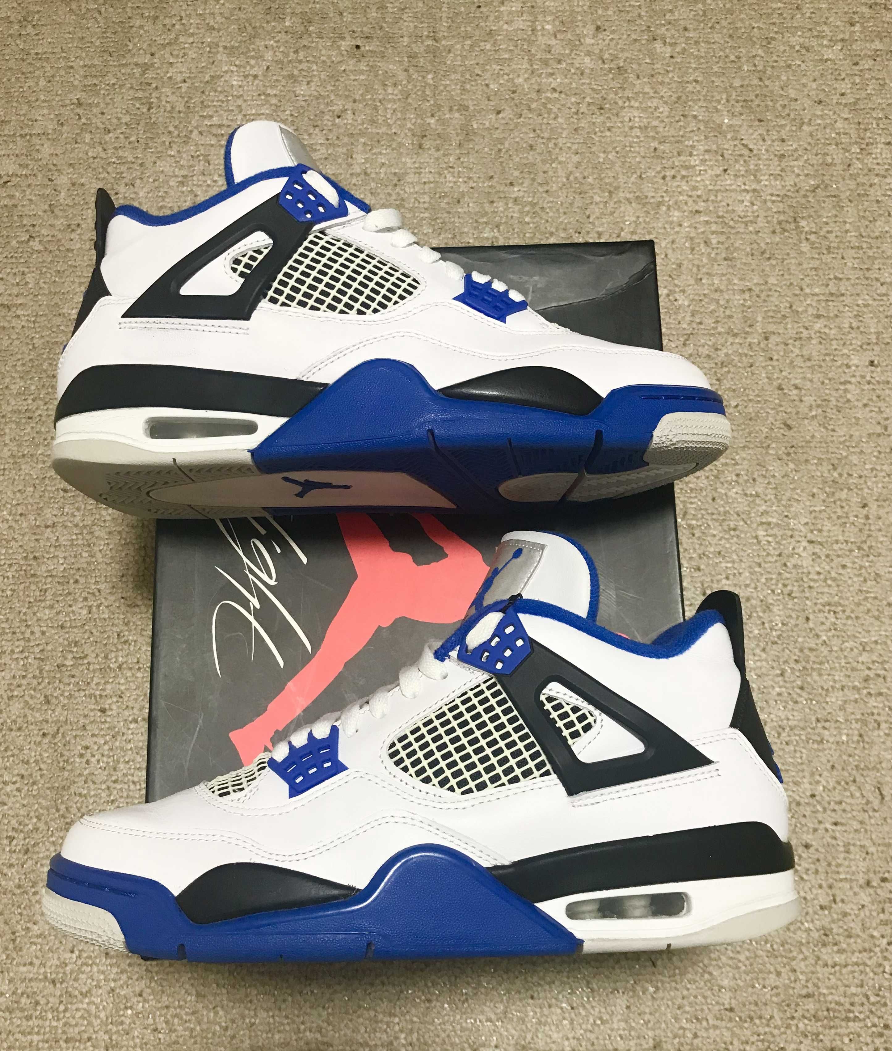 NIKE AIR JORDAN 4 RETRO "MOTORSPORTS" (2017)