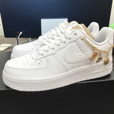 Nike Women's Air Force 1 Low "White Pendats"
