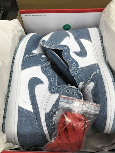 Nike Women's Air Jordan 1 High OG "Denim"