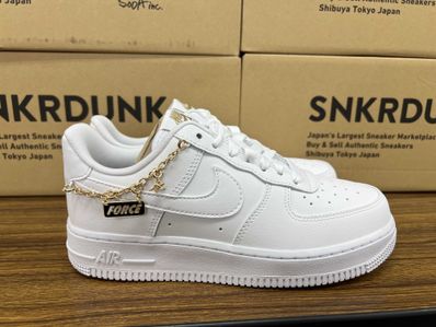 Nike Women's Air Force 1 Low "White Pendats"