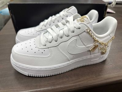 Nike Women's Air Force 1 Low "White Pendats"