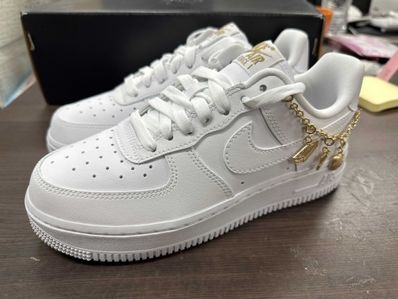 Nike Women's Air Force 1 Low "White Pendats"