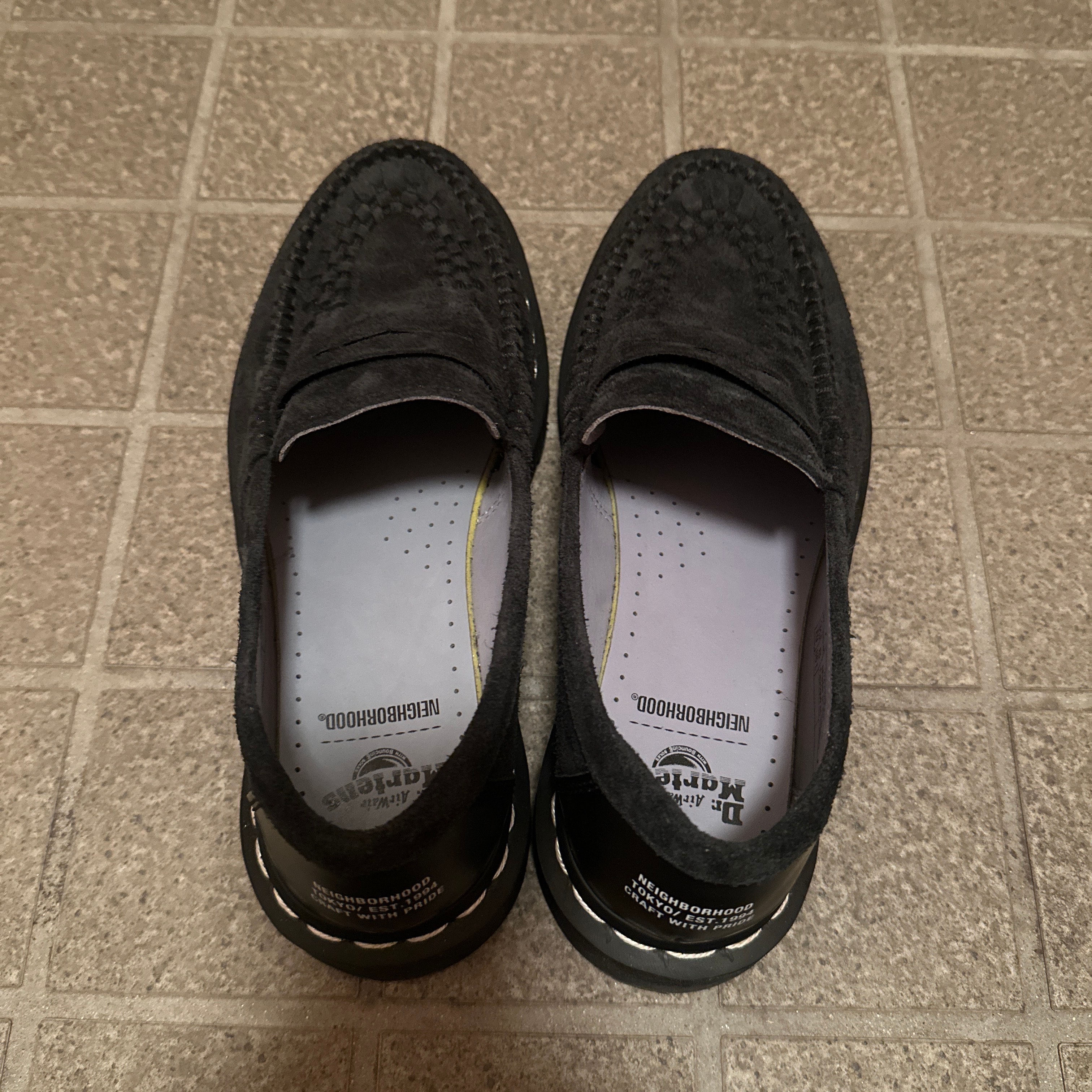 ネイバーフッド × ドクターマーチン ペントン ローファー "ブラック"