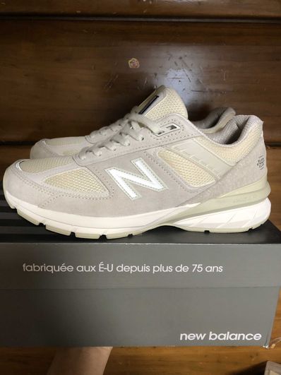 SLOW STEADY CLUB × New Balance 990V5 Made in USA "Ivory"