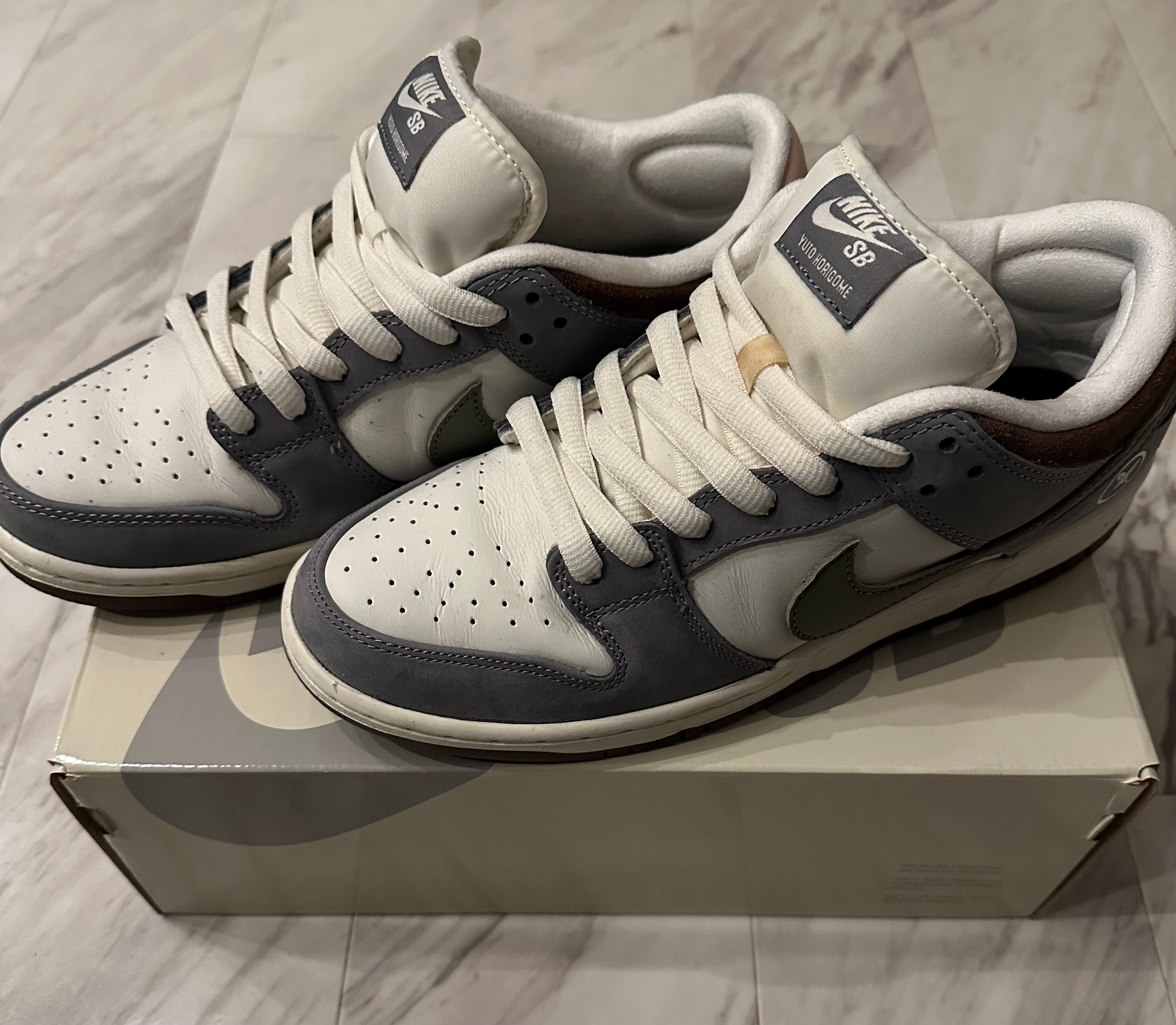 堀米 雄斗(Yuto Horigome) × Nike SB Dunk Low Pro QS "Wolf Grey"