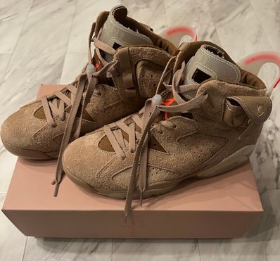 Travis Scott × Nike Air Jordan 6 "British Khaki"