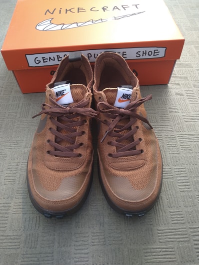 Tom Sachs × NikeCraft Women's General Purpose Shoe "Brown"