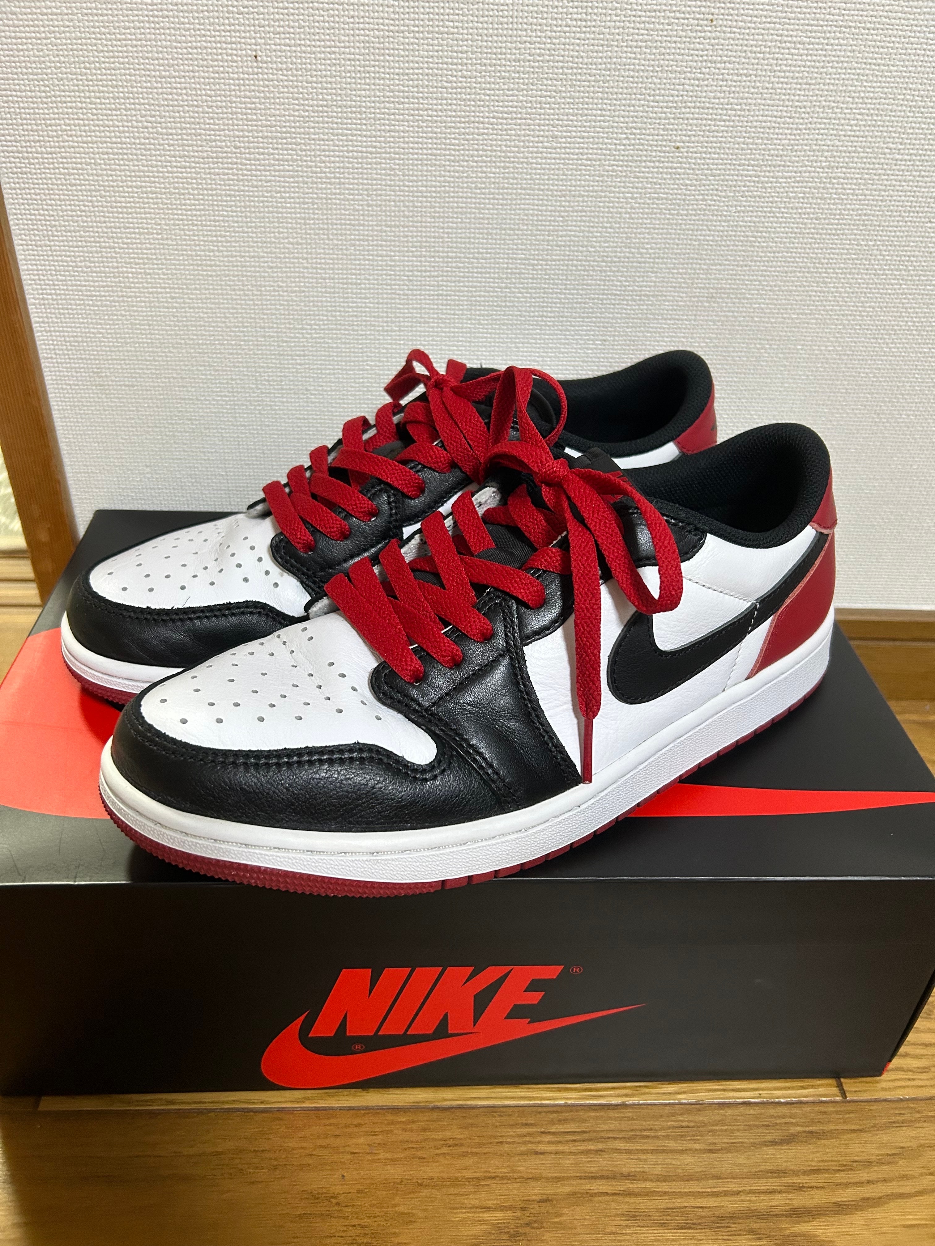 Nike Air Jordan 1 Retro Low OG "Black Toe"