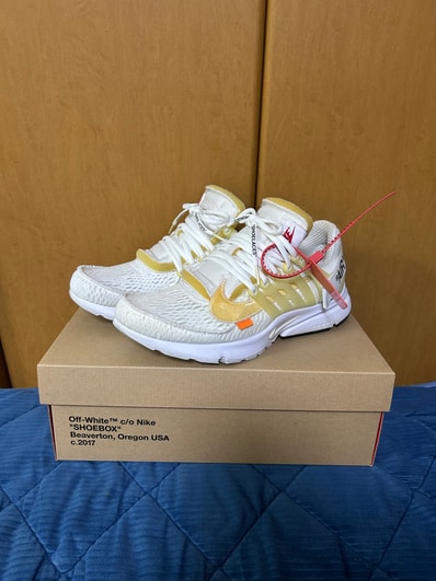 Off-White × Nike Air Presto "White/Black/Cone"