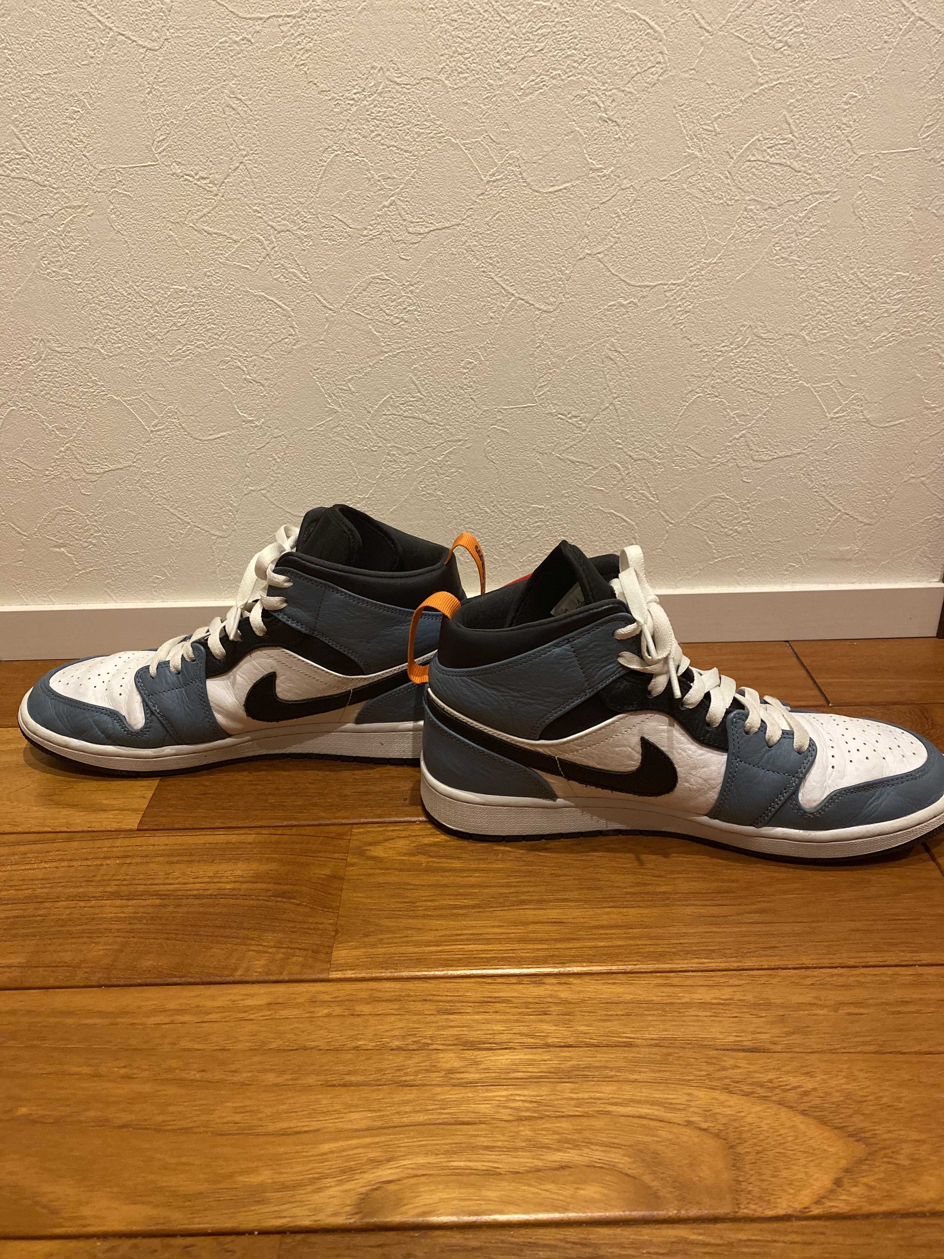 FACETASM × Nike Air Jordan 1 Mid "White/Navy"