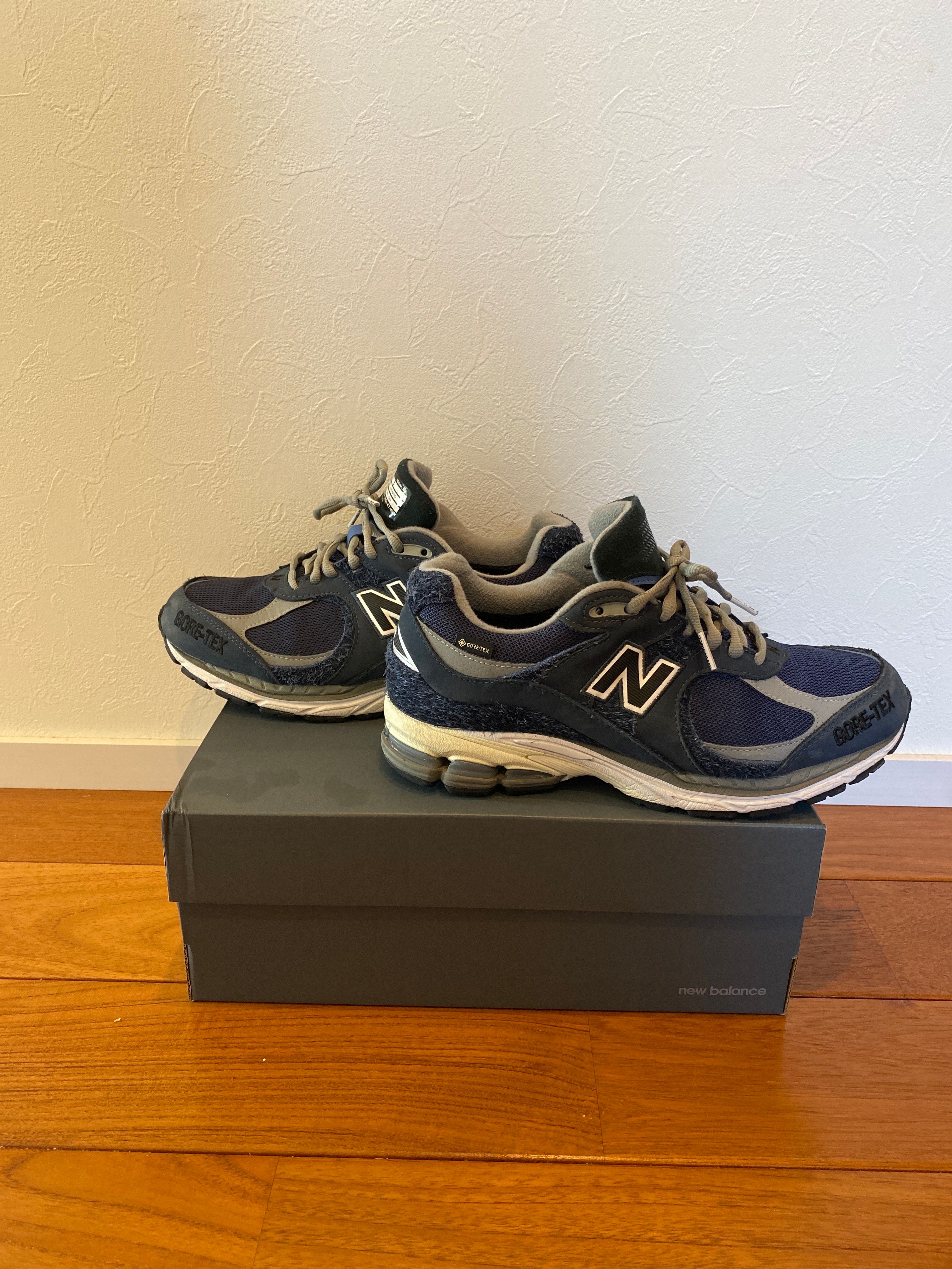 N.HOLLYWOOD × INVINCIBLE × New Balance 2002R GORE-TEX "Navy"